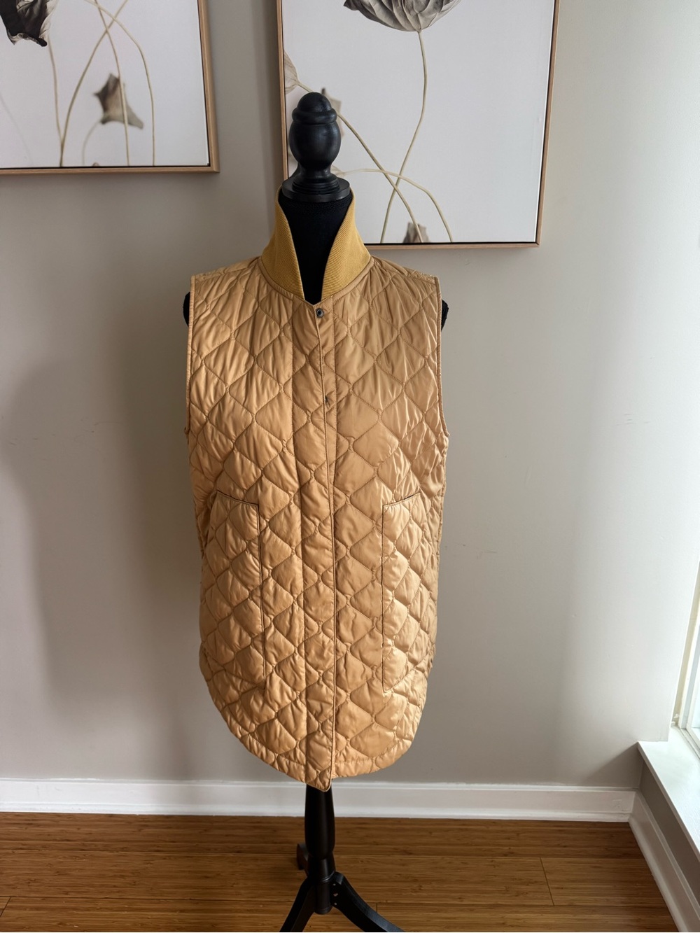 Kit and Ace Quilted Sleeveless Vest